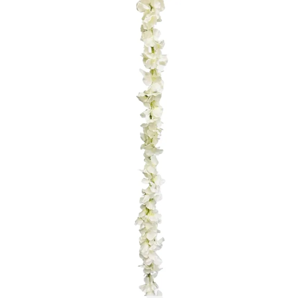 103 inch HYDRANGEA GARLAND - CREAM