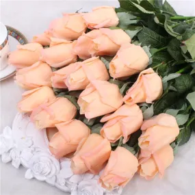 11pcs Artificial Realistic Rose Bouquet