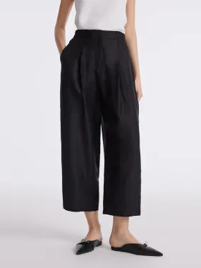 16 Momme Xiang Yun Silk Wide Leg Women Pants