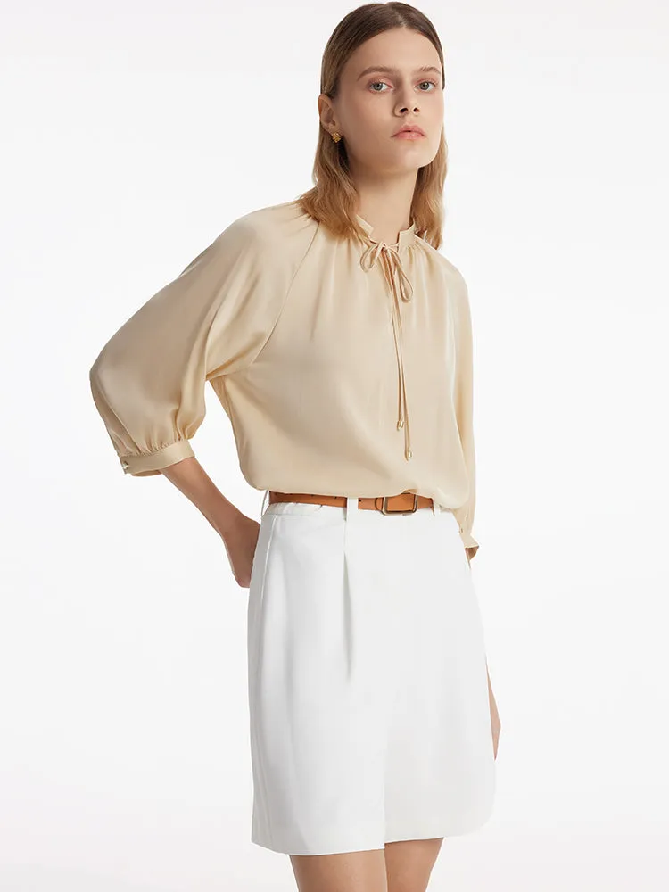 19 Momme Mulberry Silk Women Blouse