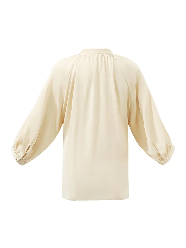 19 Momme Mulberry Silk Women Blouse