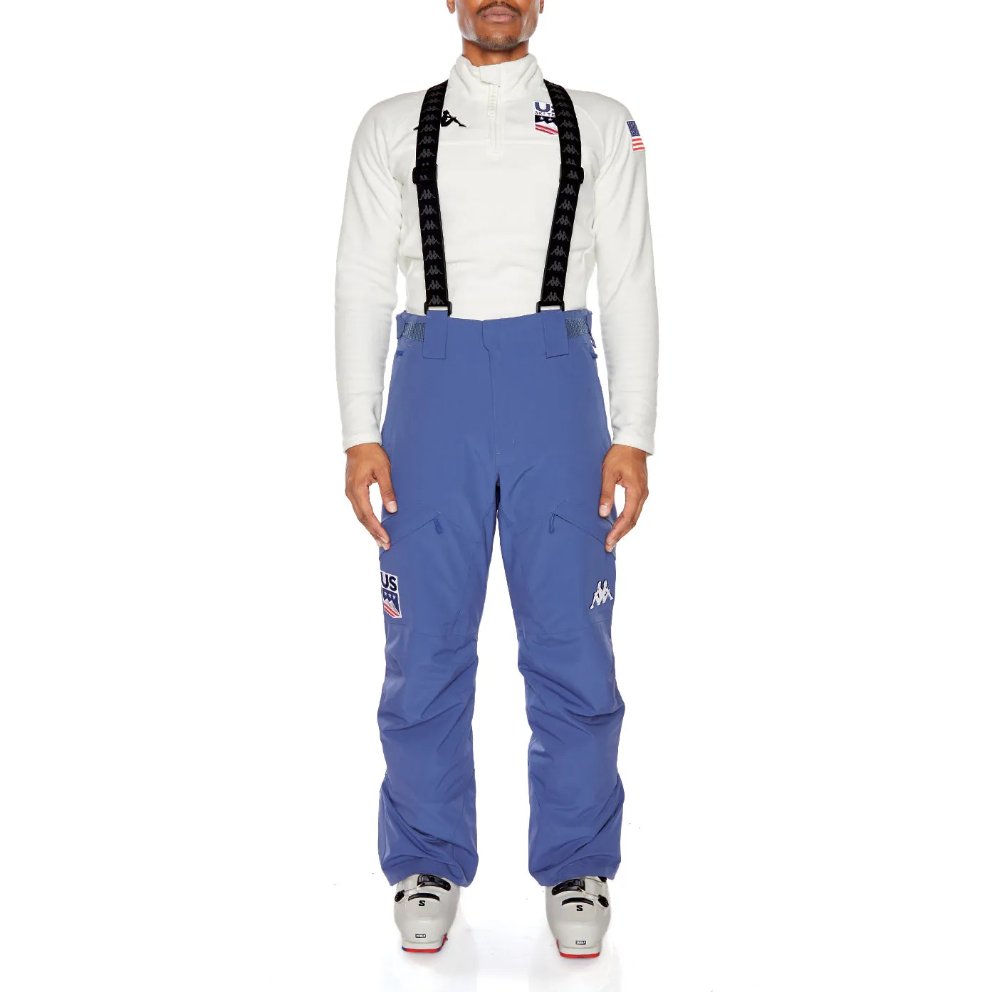 6Cento 622P Full Zip Ski Pants - Fiord Blue