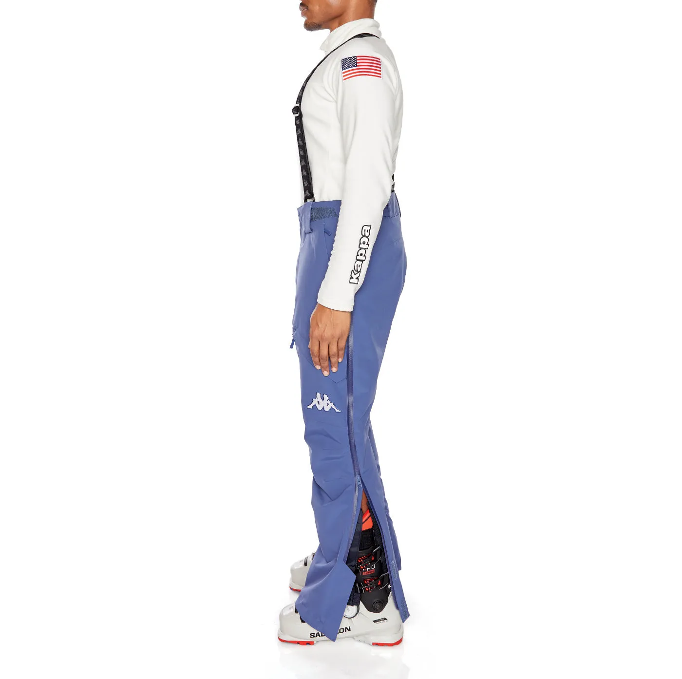 6Cento 622P Full Zip Ski Pants - Fiord Blue