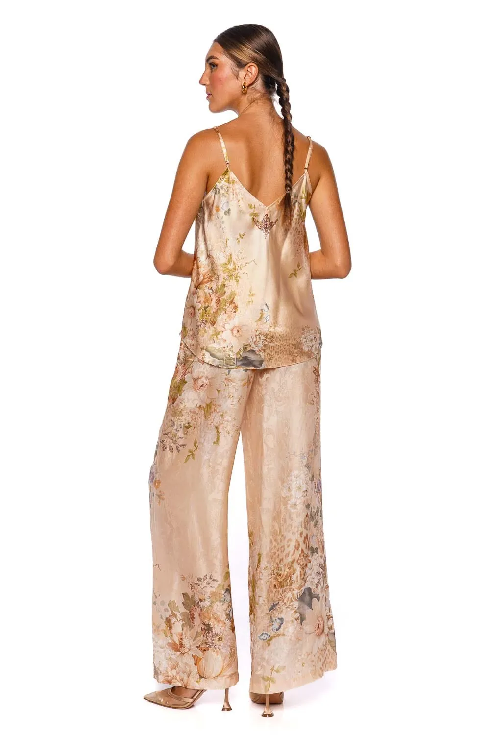 Adorned In Antiquity Minimal Wide Leg Pant