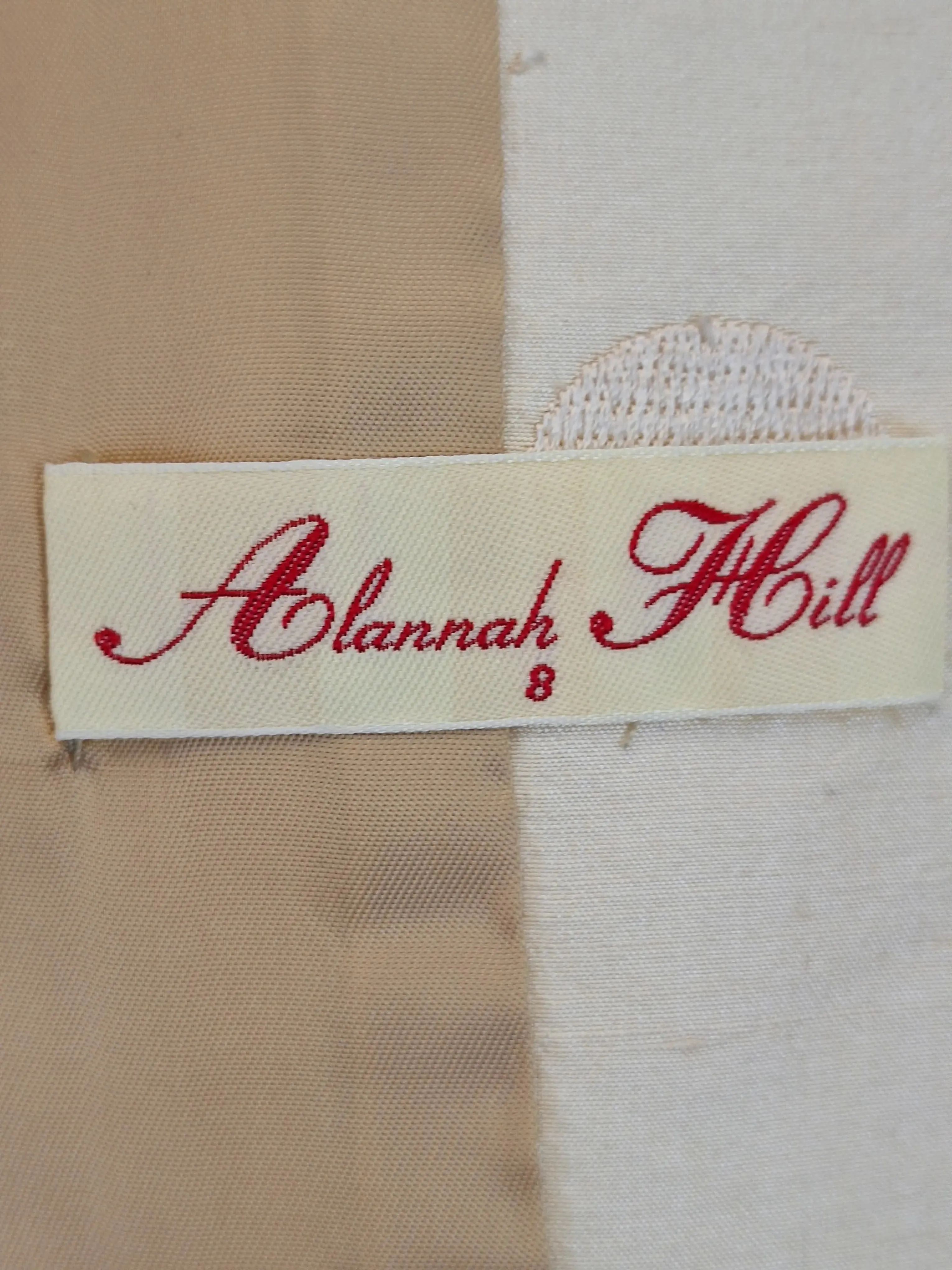 Alannah Hill Cream Spotted Funky Silk Jacket Size 8