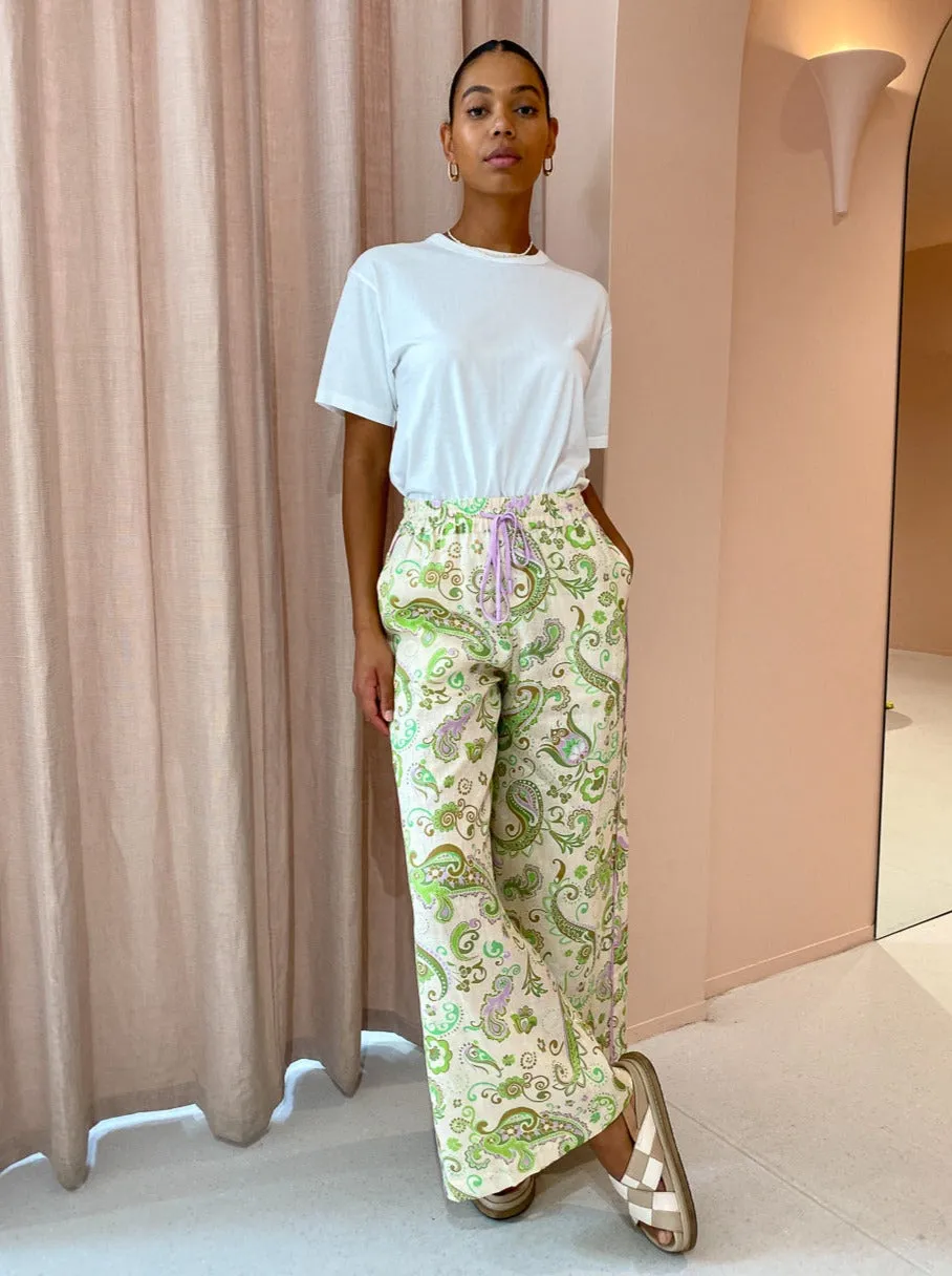 Alemais Marta Pant in Mint