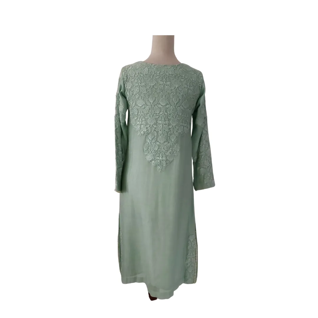 Amber Gohar Pistachio Green Outfit (3 pieces) | Pre Loved |