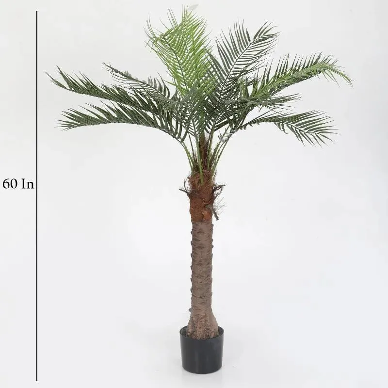 Areca Artificial Real Touch Plant With Pot | 5 feet