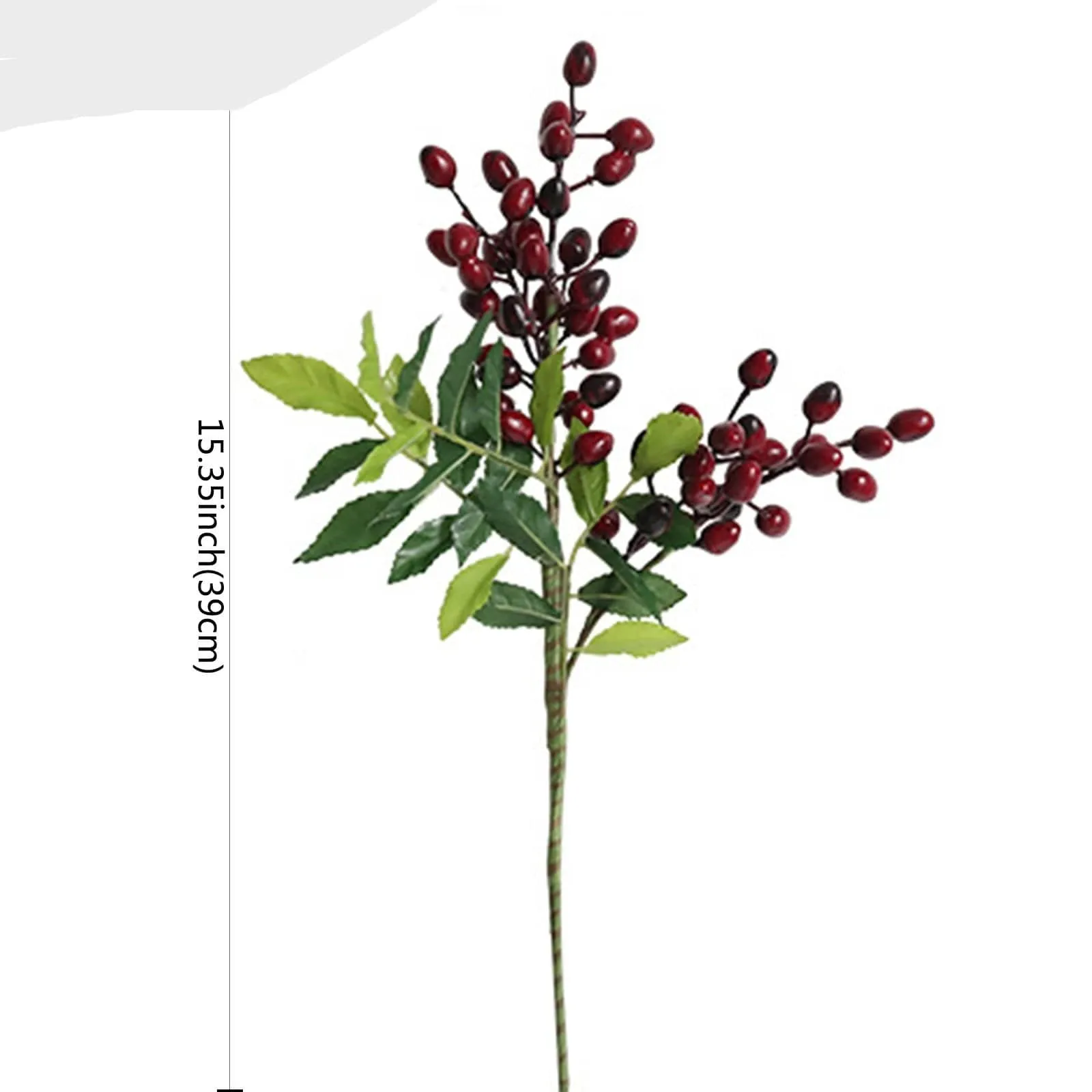 Artificial Olive Flower Tree Branches - 15.3" - 4 Colors