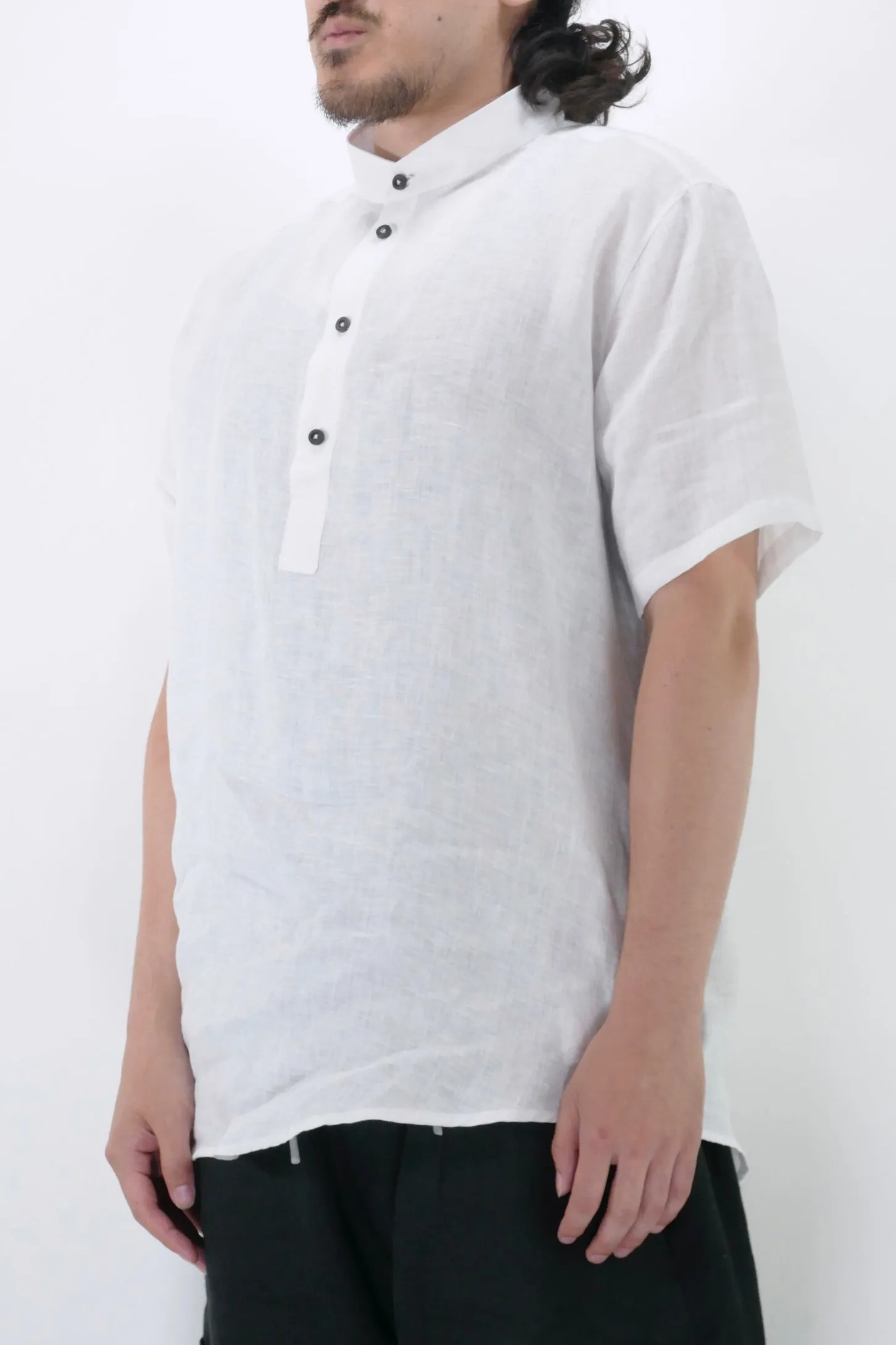 Athoa Mao Shirt - White