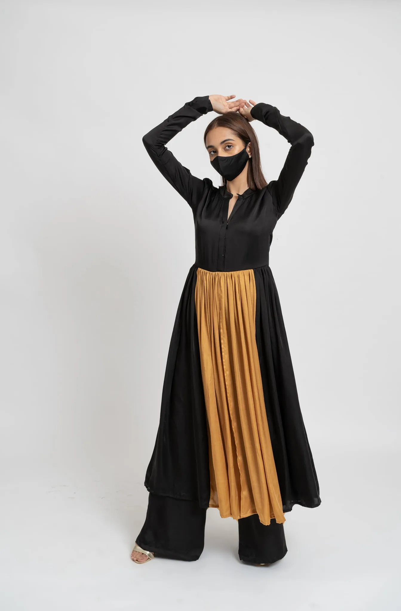 Black and Golden Tunic