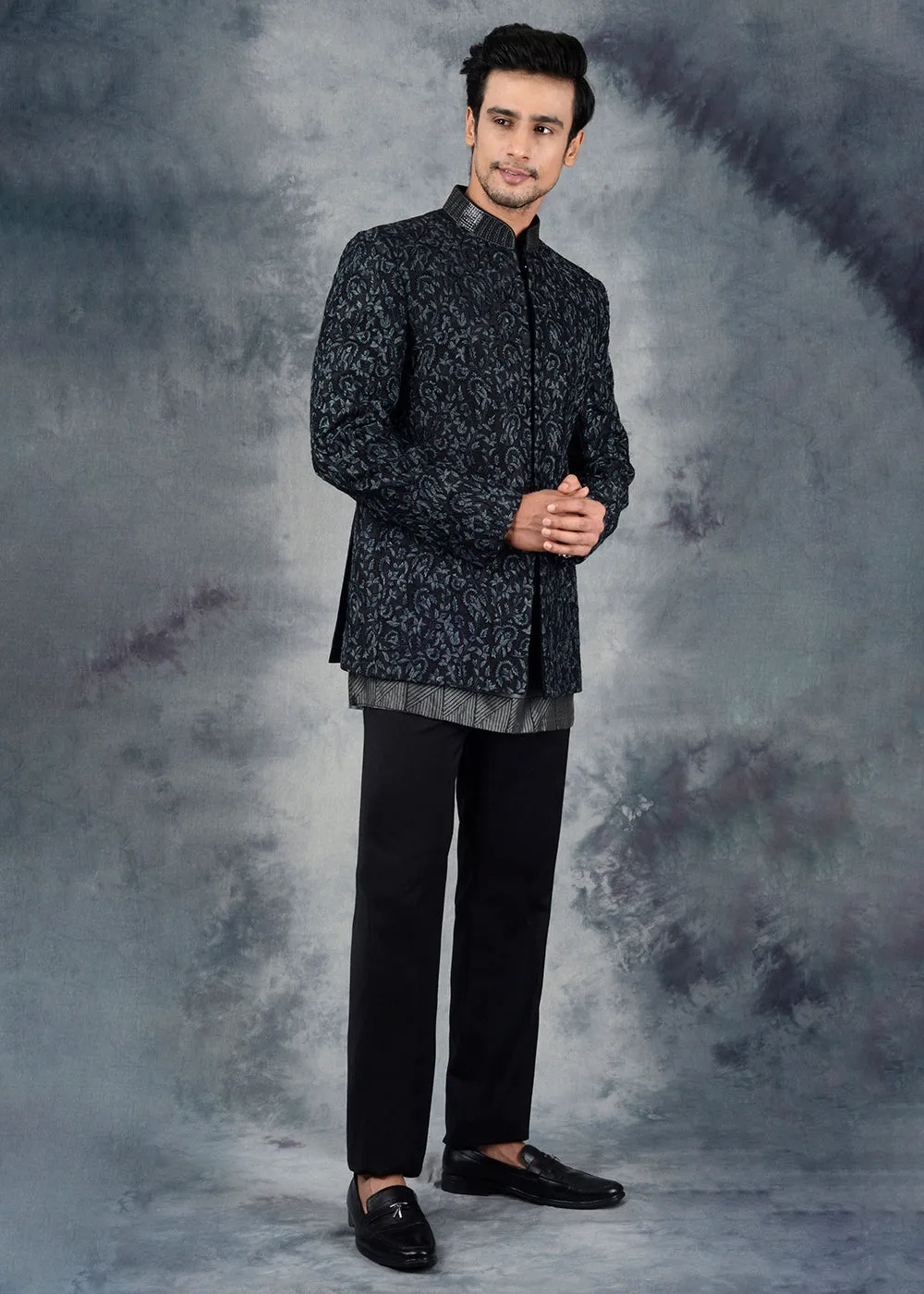 Black Jodhpuri Suit | Siddhesh Chauhan