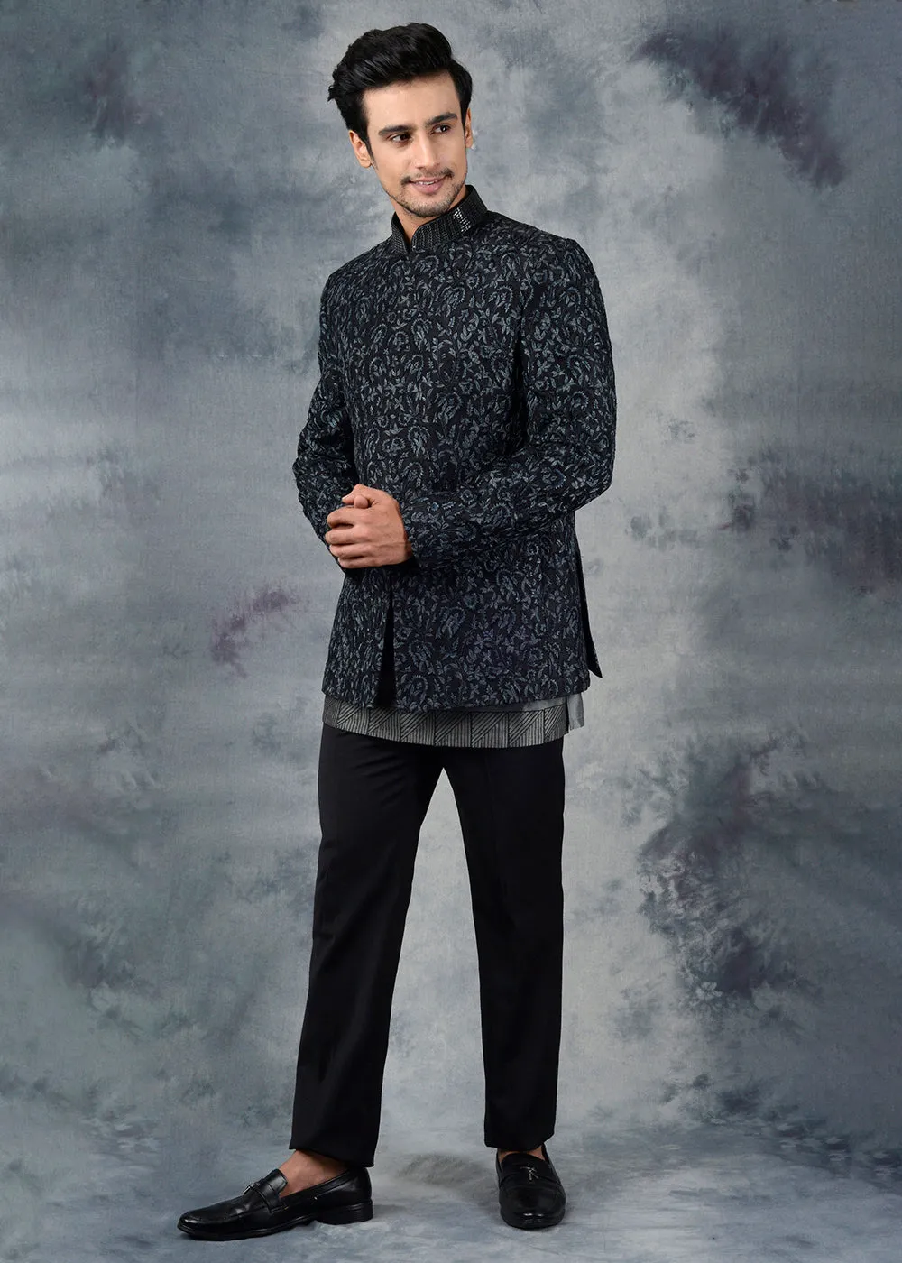 Black Jodhpuri Suit | Siddhesh Chauhan