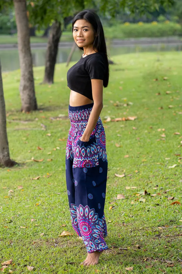 Blue Petal Pants