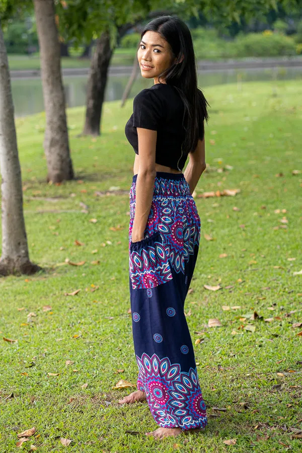 Blue Petal Pants