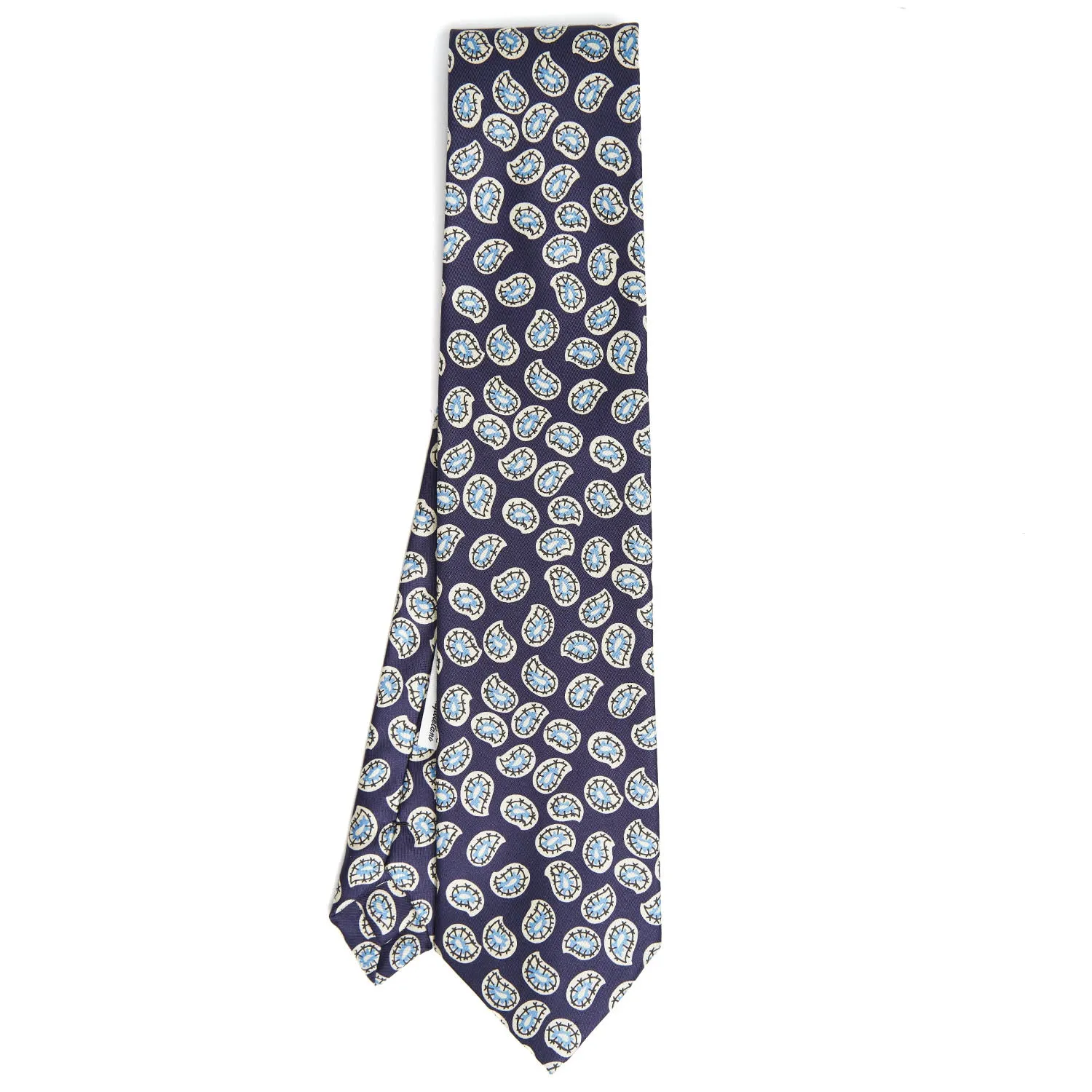 BLUE SILK TIE