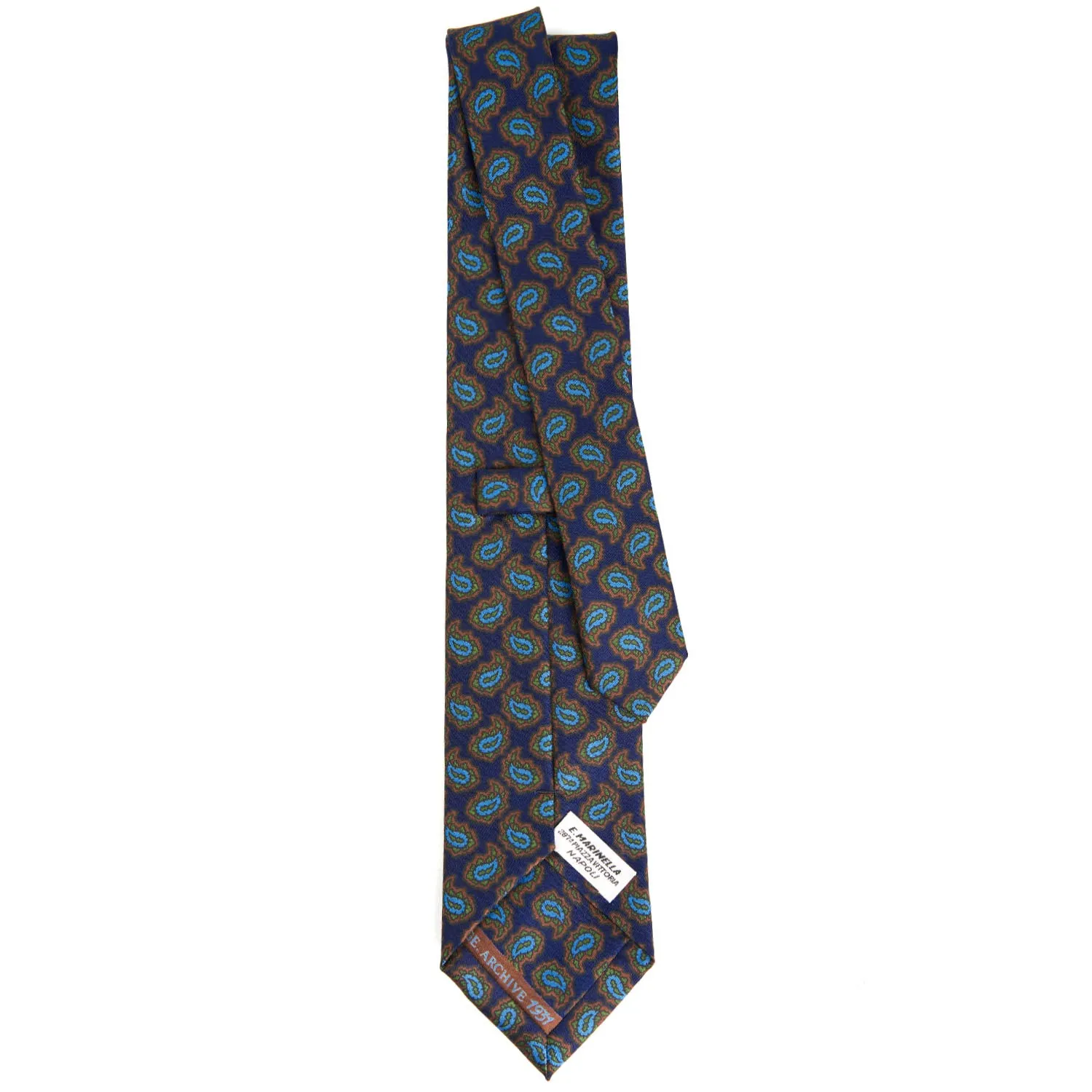 BLUE SILK TIE