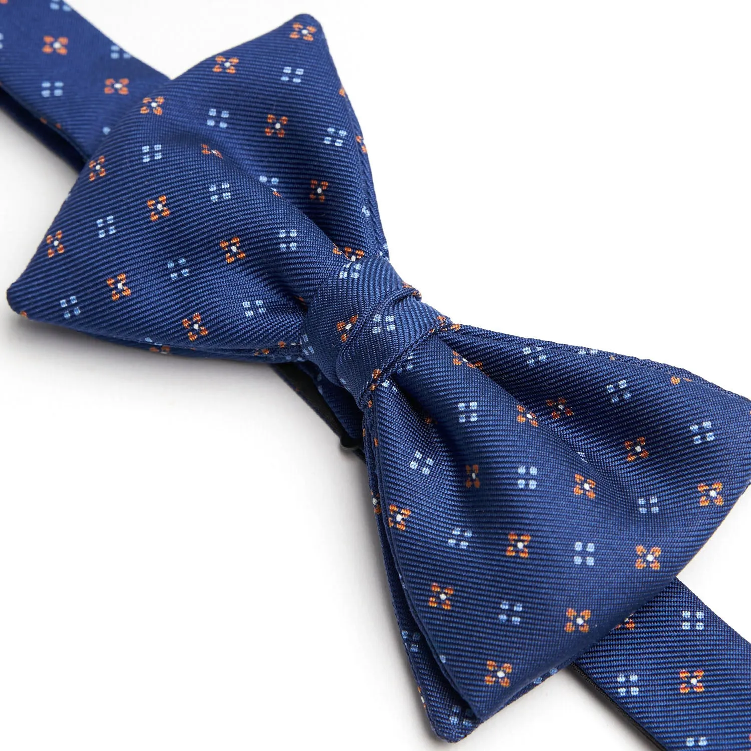 BLUETTE PRE-KNOTTED SILK BOWTIE