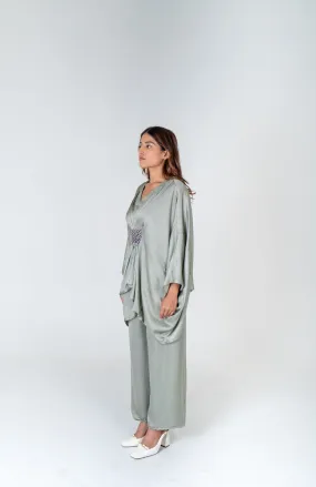 Braided Kaftan Co-ord Set