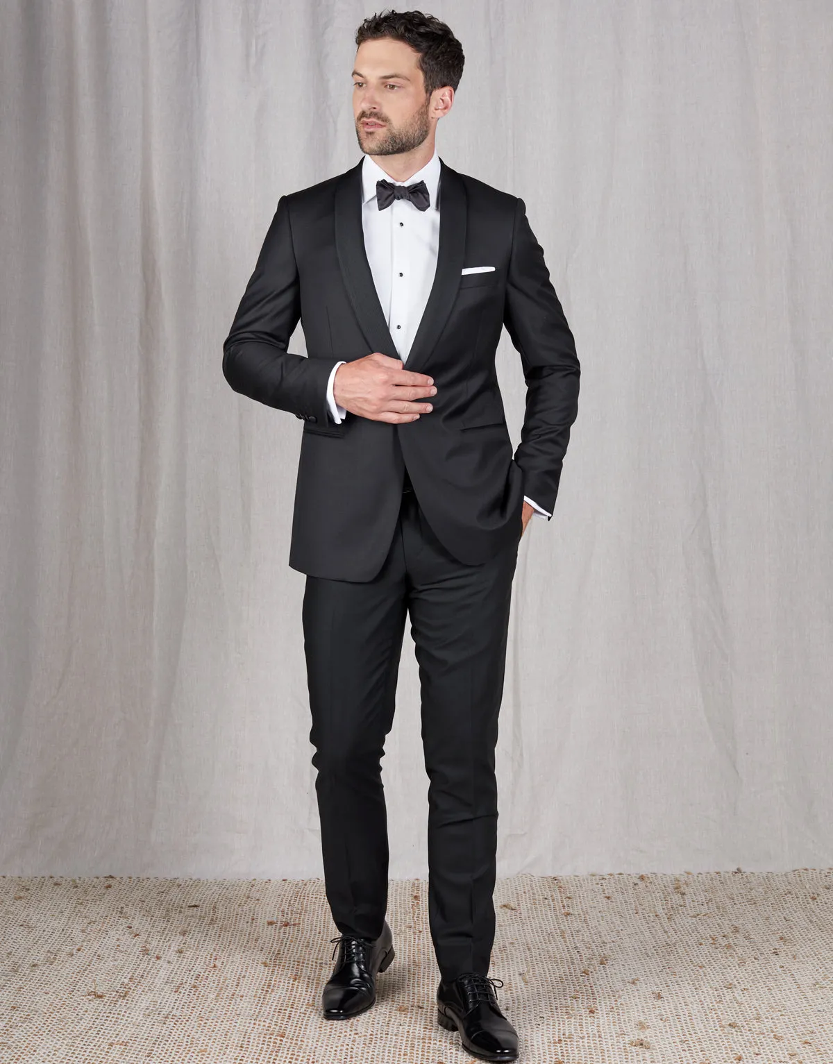 Bryan Black Tuxedo Dinner Jacket