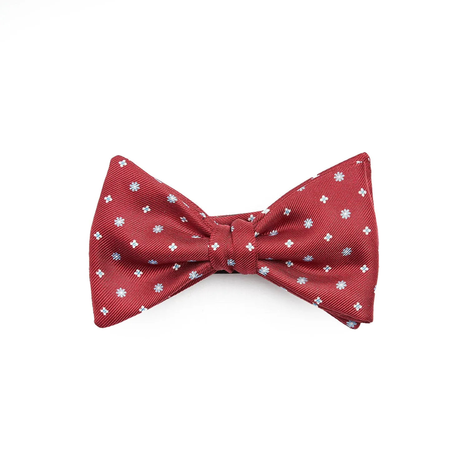 BURGUNDY PRE-KNOTTED BOWTIE