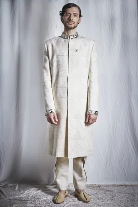 Chevron Sherwani - Elliot