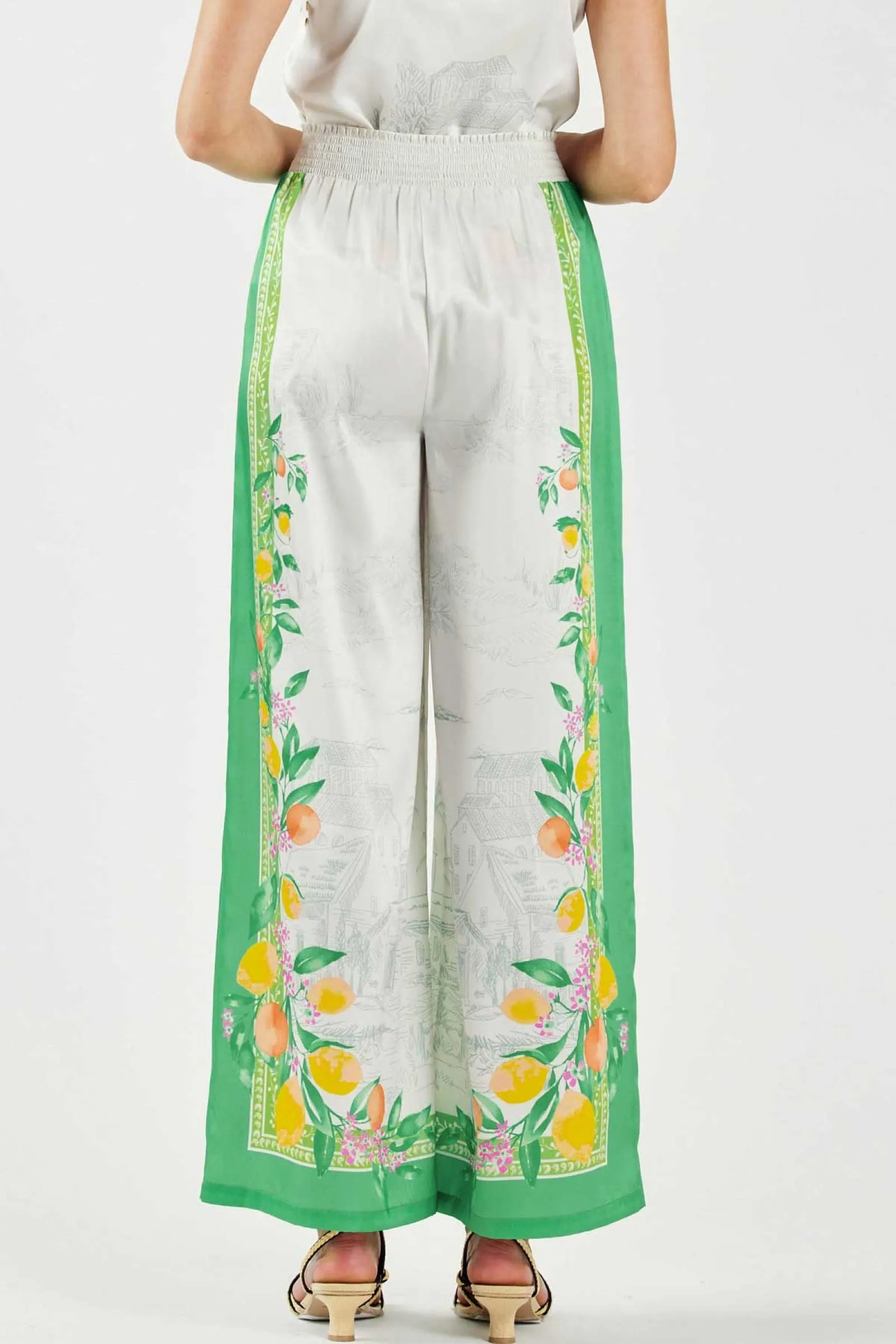 Citrus Garden EZ  Pant - Kelly