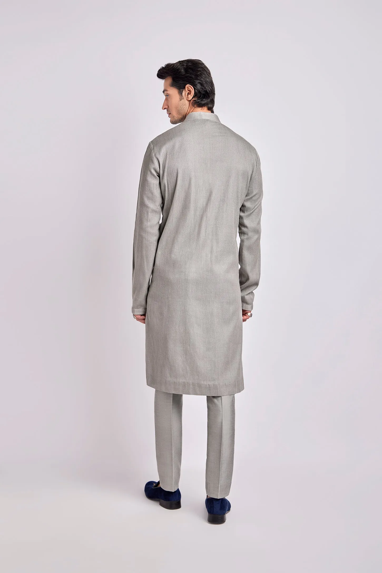 Classic Linear Kurta Set - Andrey