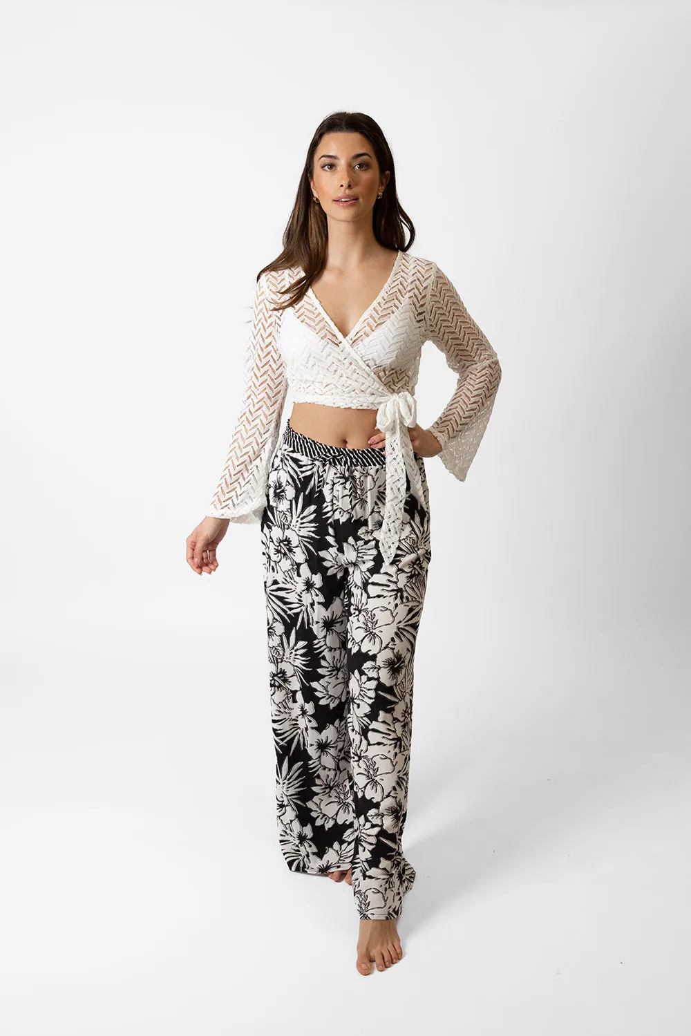 Copacabana Floral Wide Leg Pant