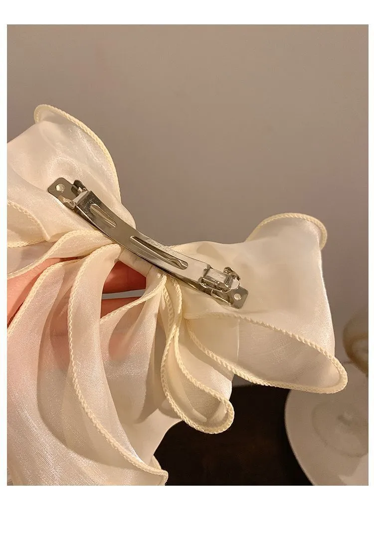 Coquette Large Ribbon Hair Pin