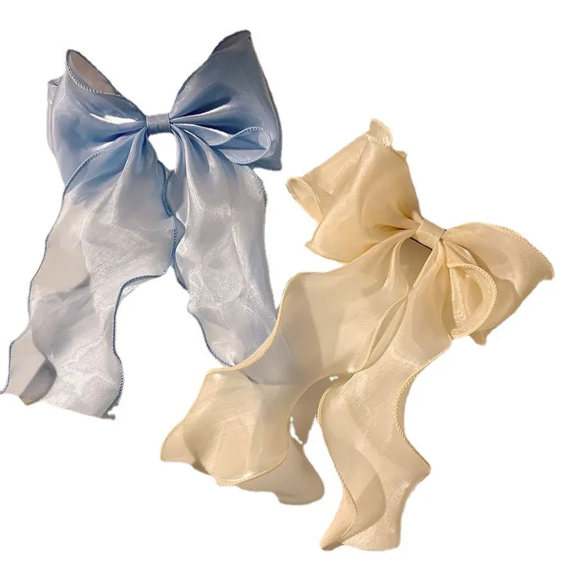 Coquette Large Ribbon Hair Pin