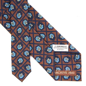 DARK BLUE SILK TIE