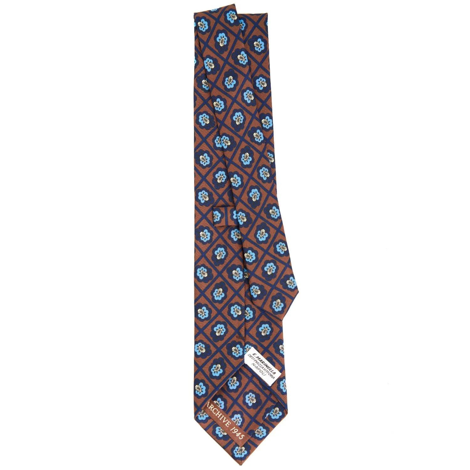 DARK BLUE SILK TIE