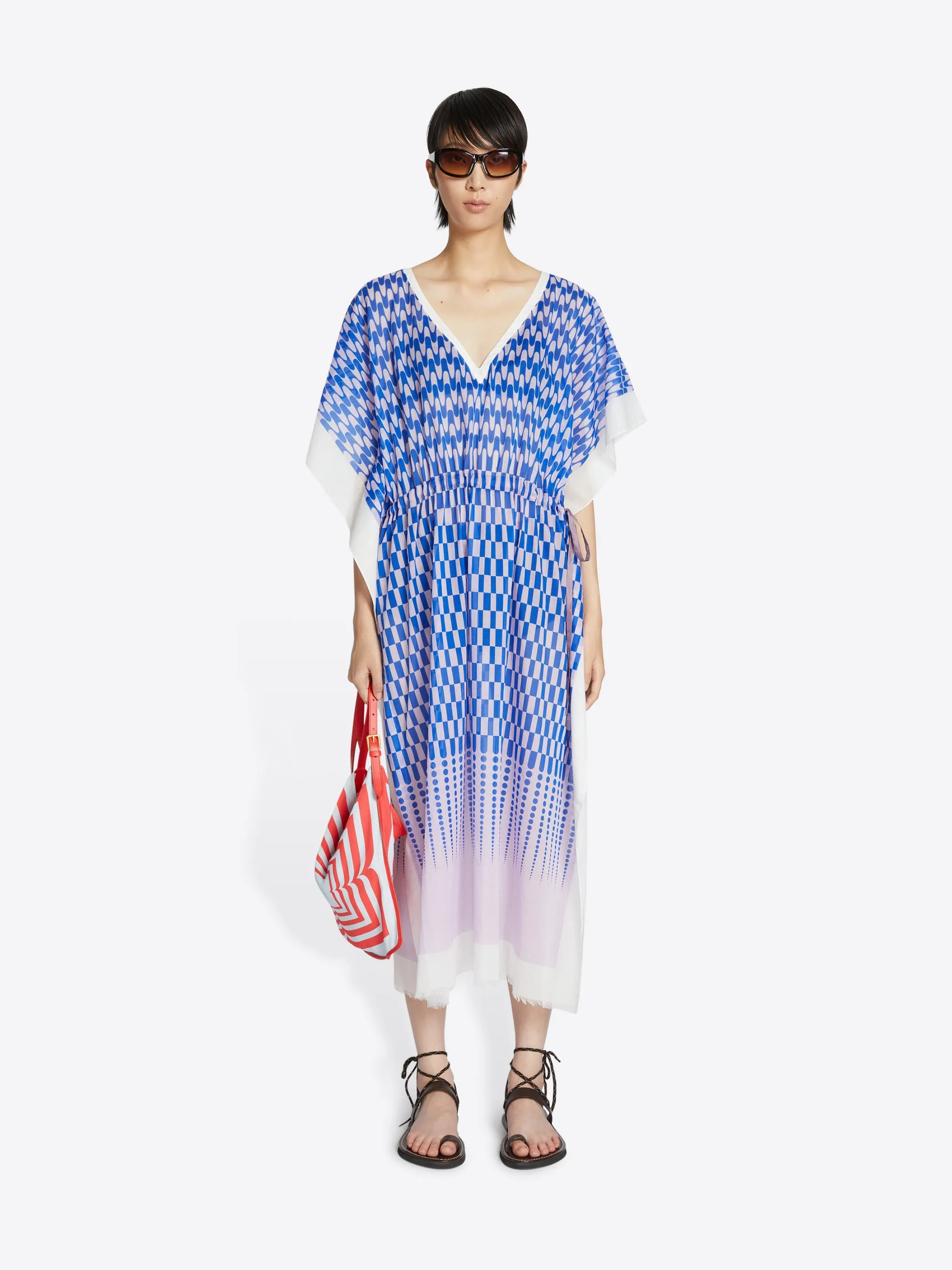 Drawstring kaftan