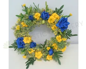 Eagles Theme Floral Wreath 30cm / 40cm / 50cm