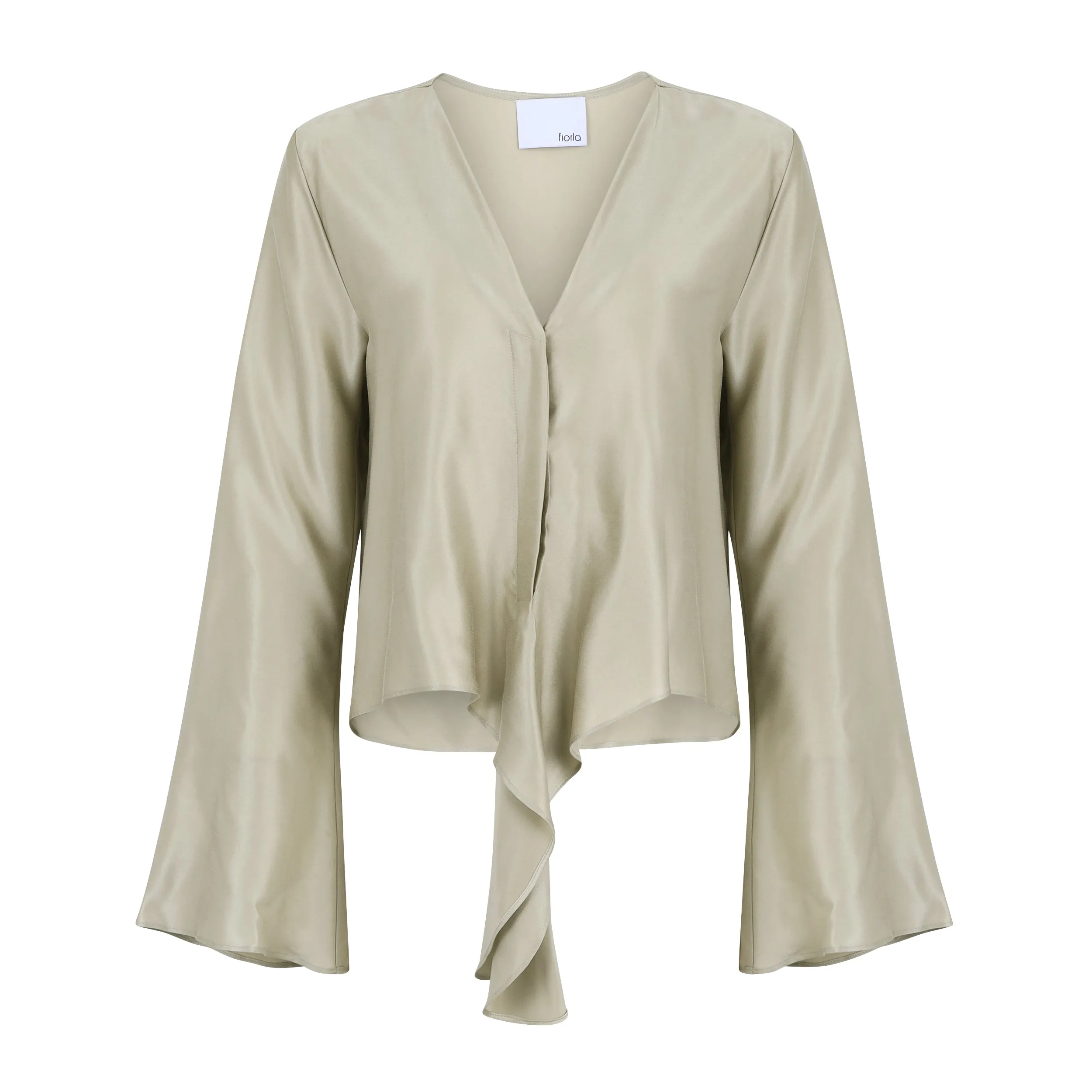 Eva front tie blouse