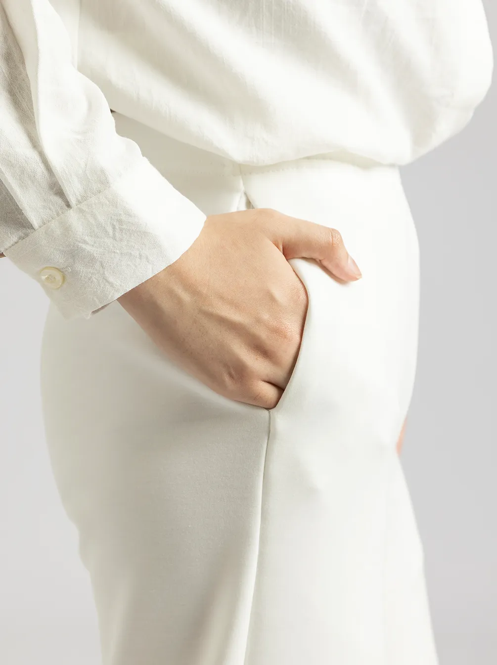 GAIA PANTS WHITE