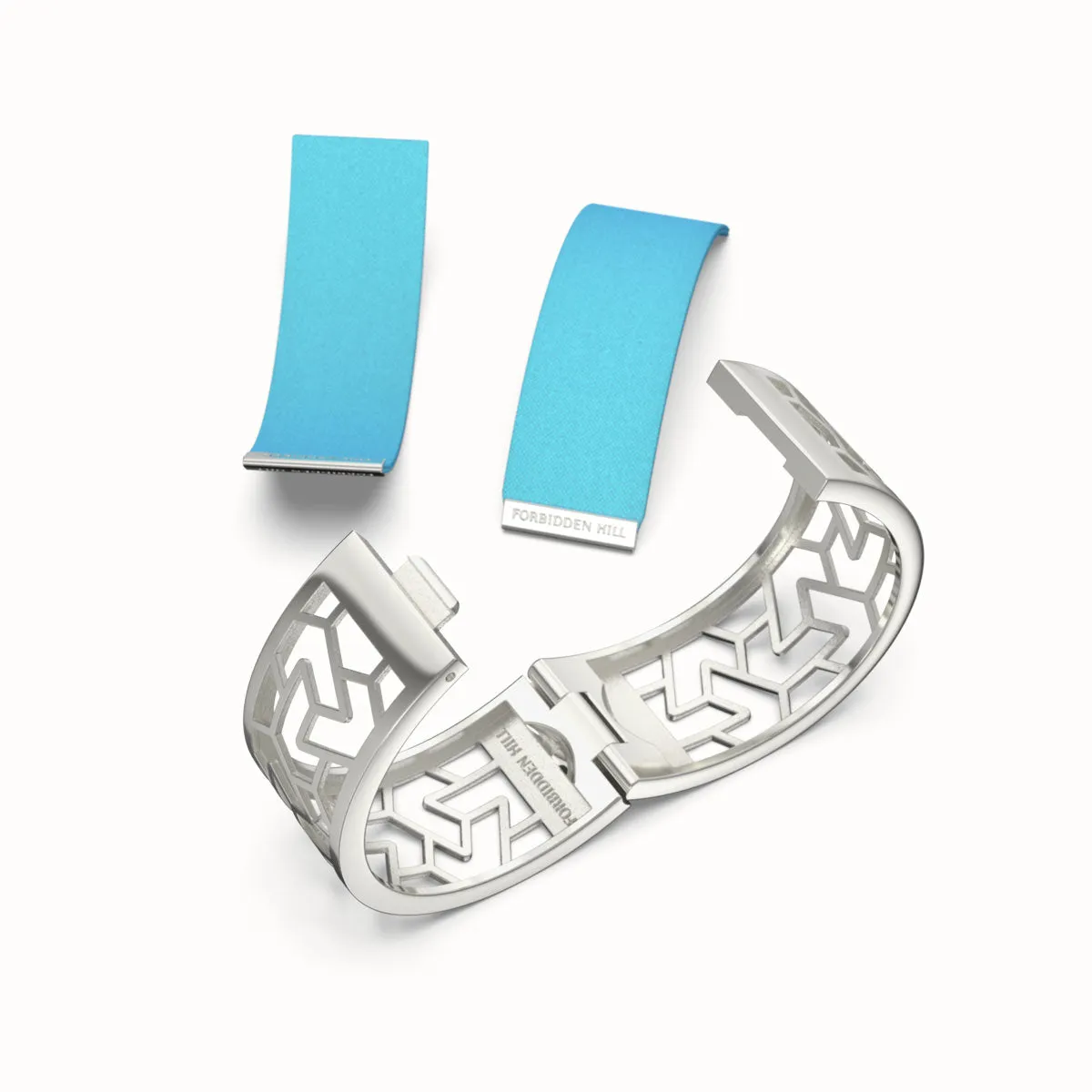 Iskandar Bangle - Turquoise Blue