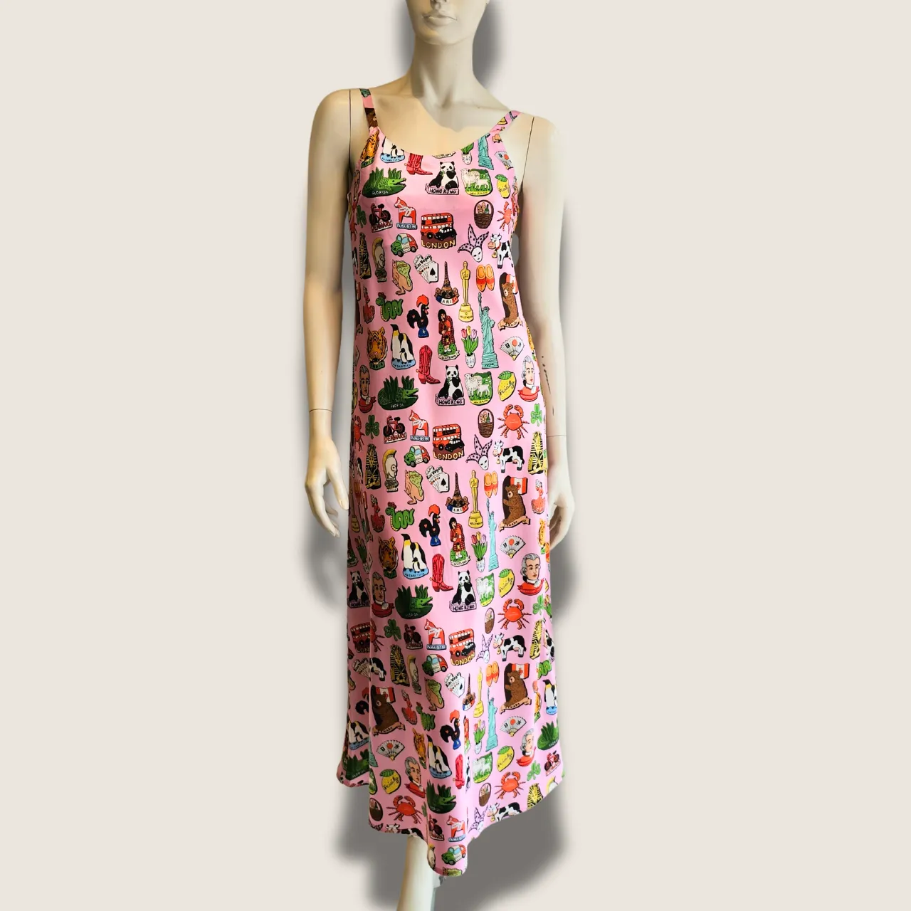 Karen Mabon X Caroline Randell Fridge Magnets Silk Slip Dress