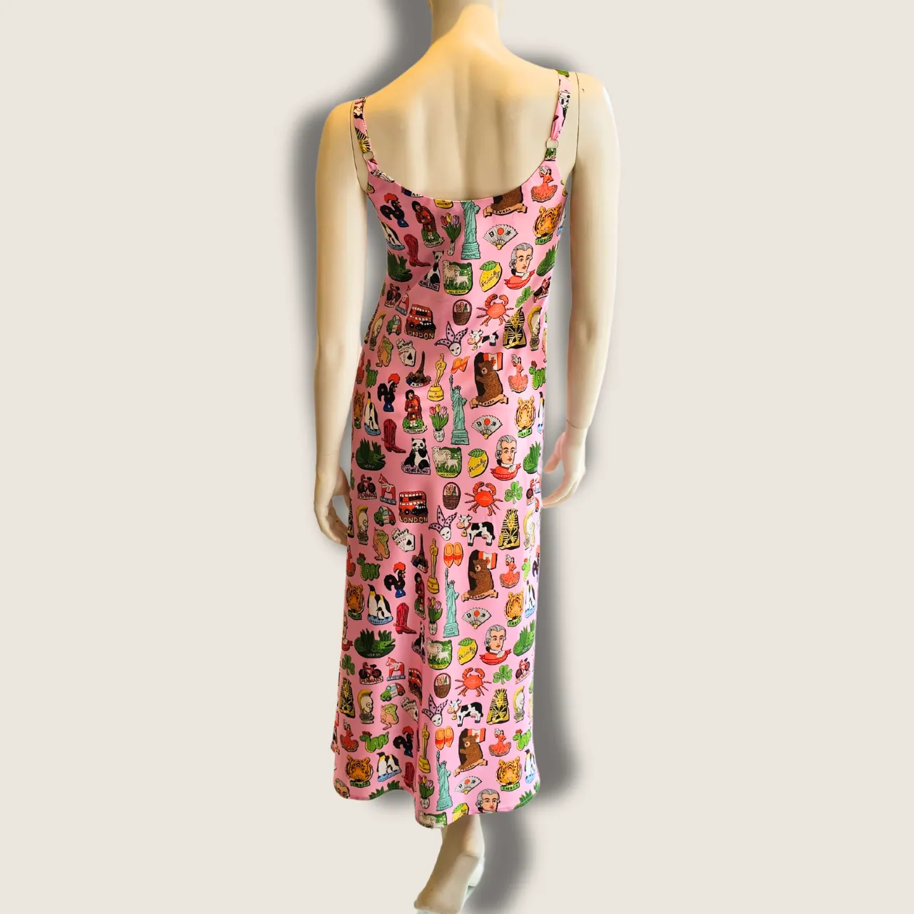 Karen Mabon X Caroline Randell Fridge Magnets Silk Slip Dress