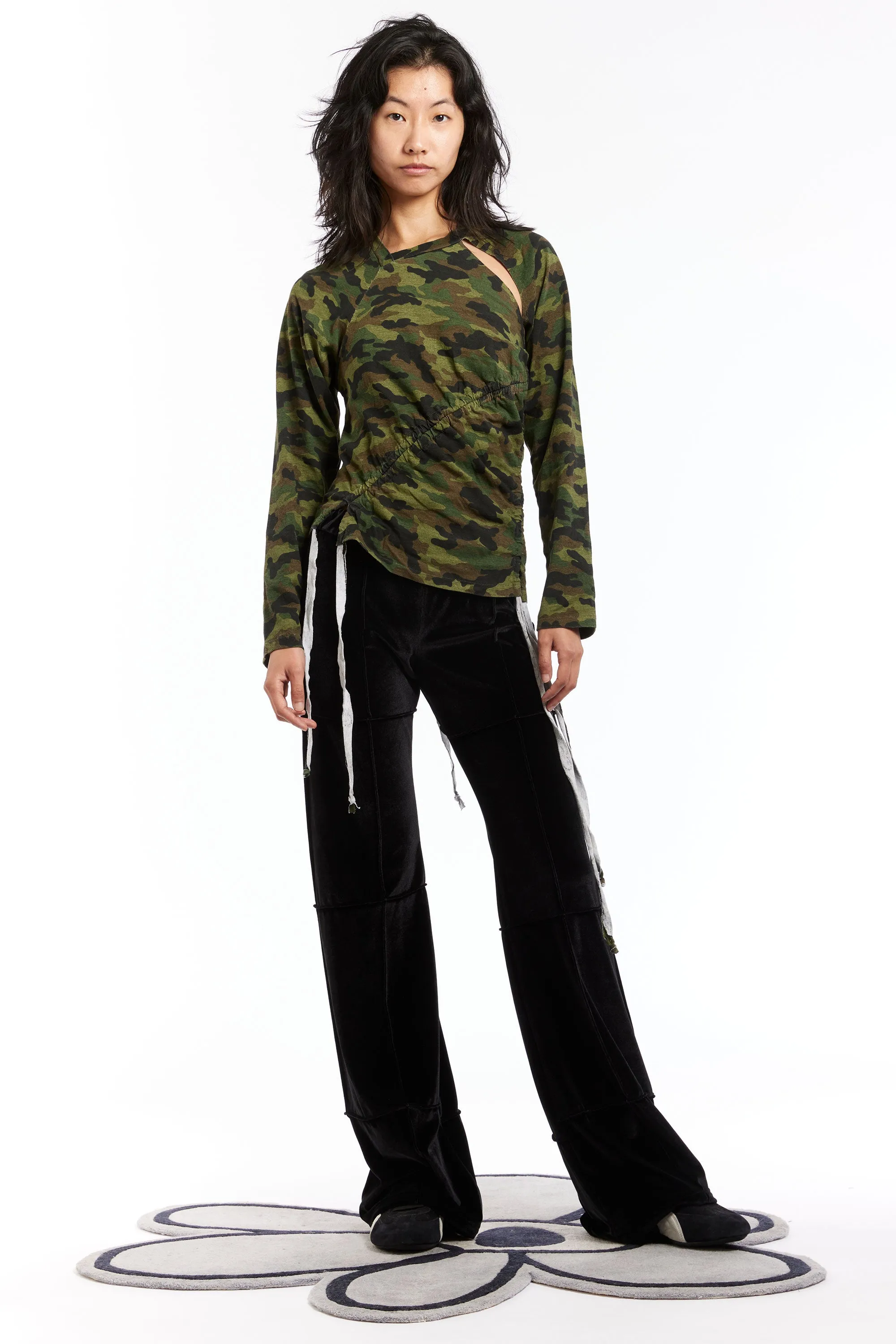 KARLA LAIDLAW - SPIDER PANT FLARE BLACK