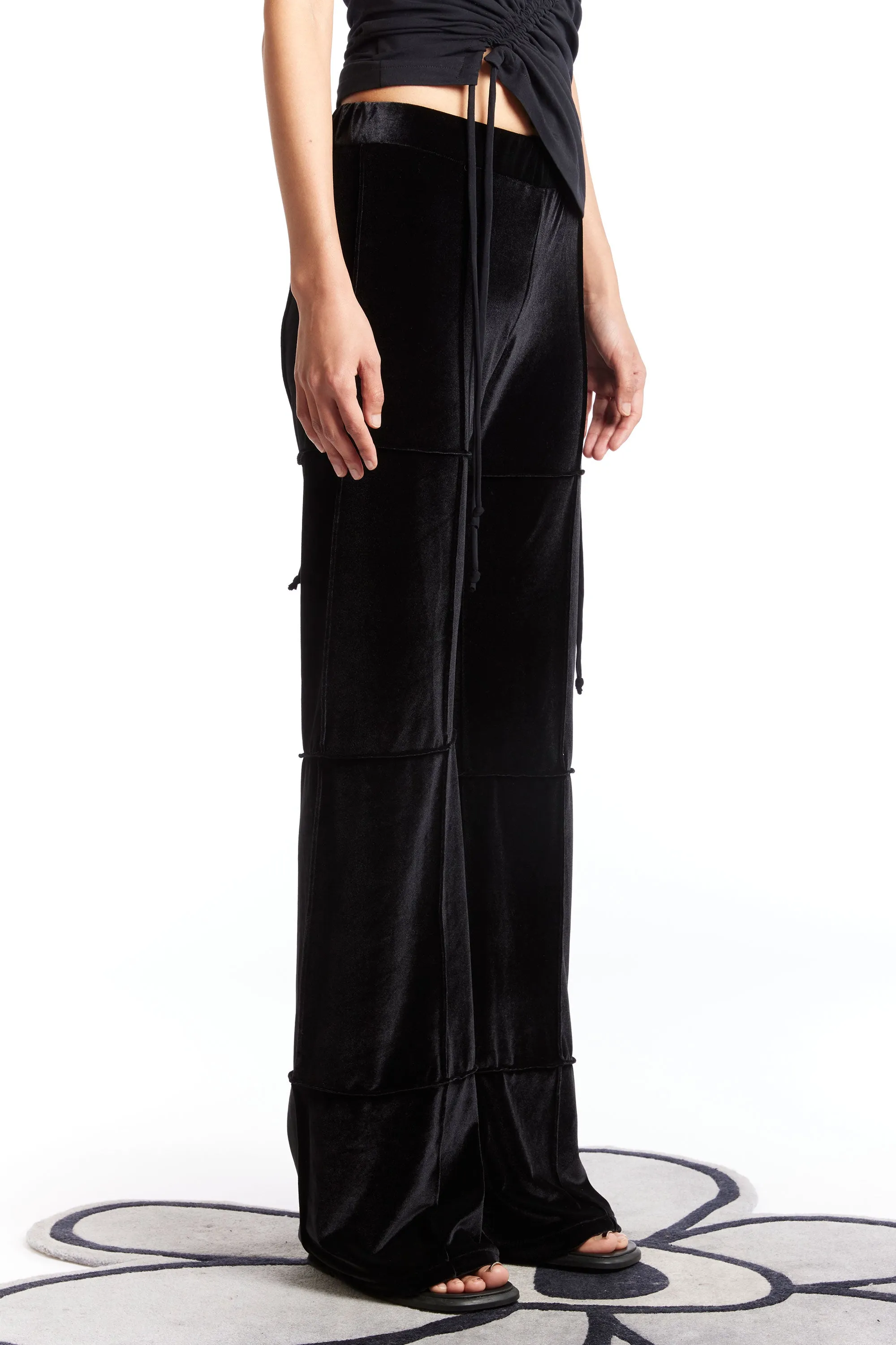 KARLA LAIDLAW - SPIDER PANT FLARE BLACK