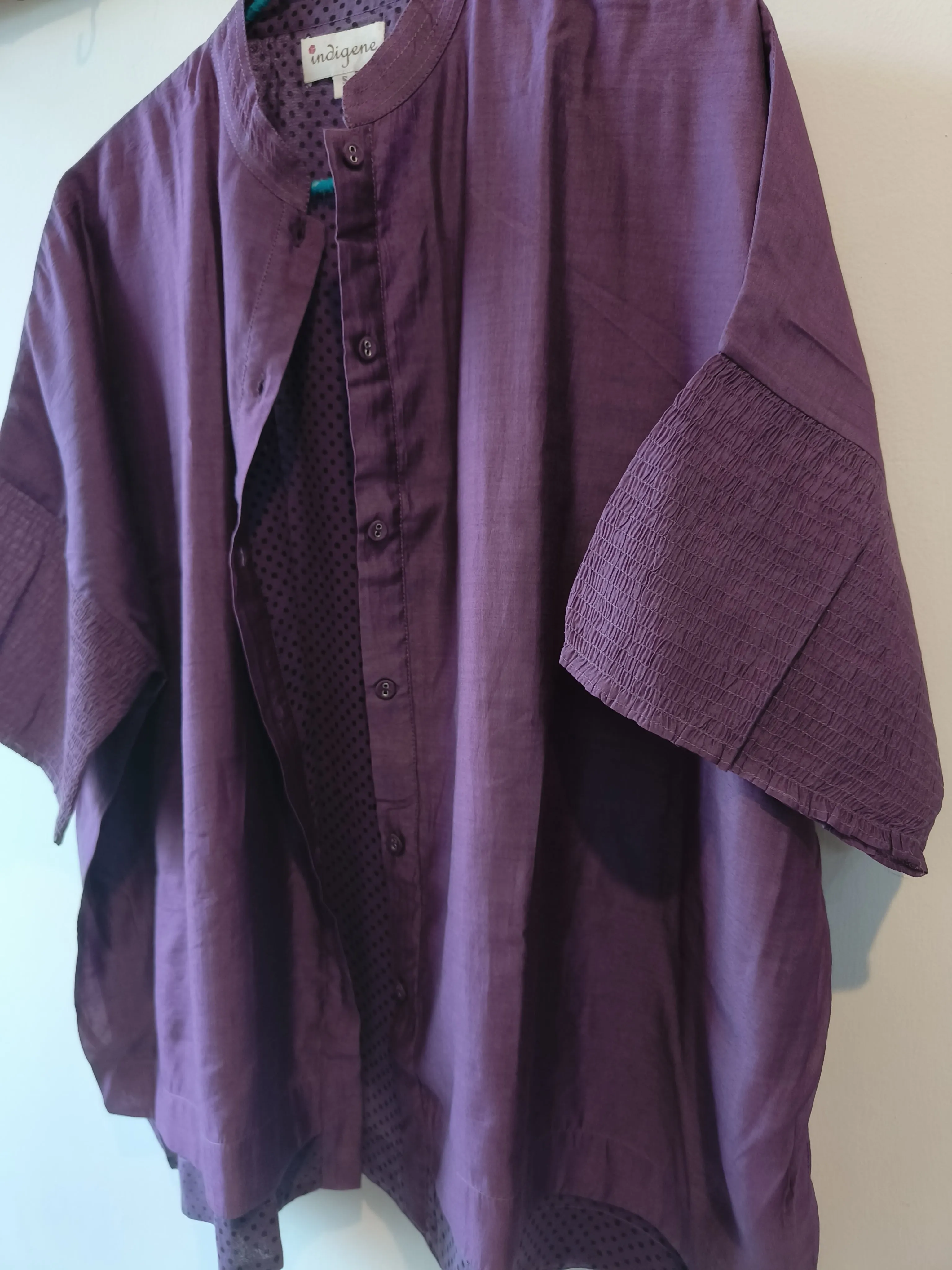 Kimono Top in silk cotton