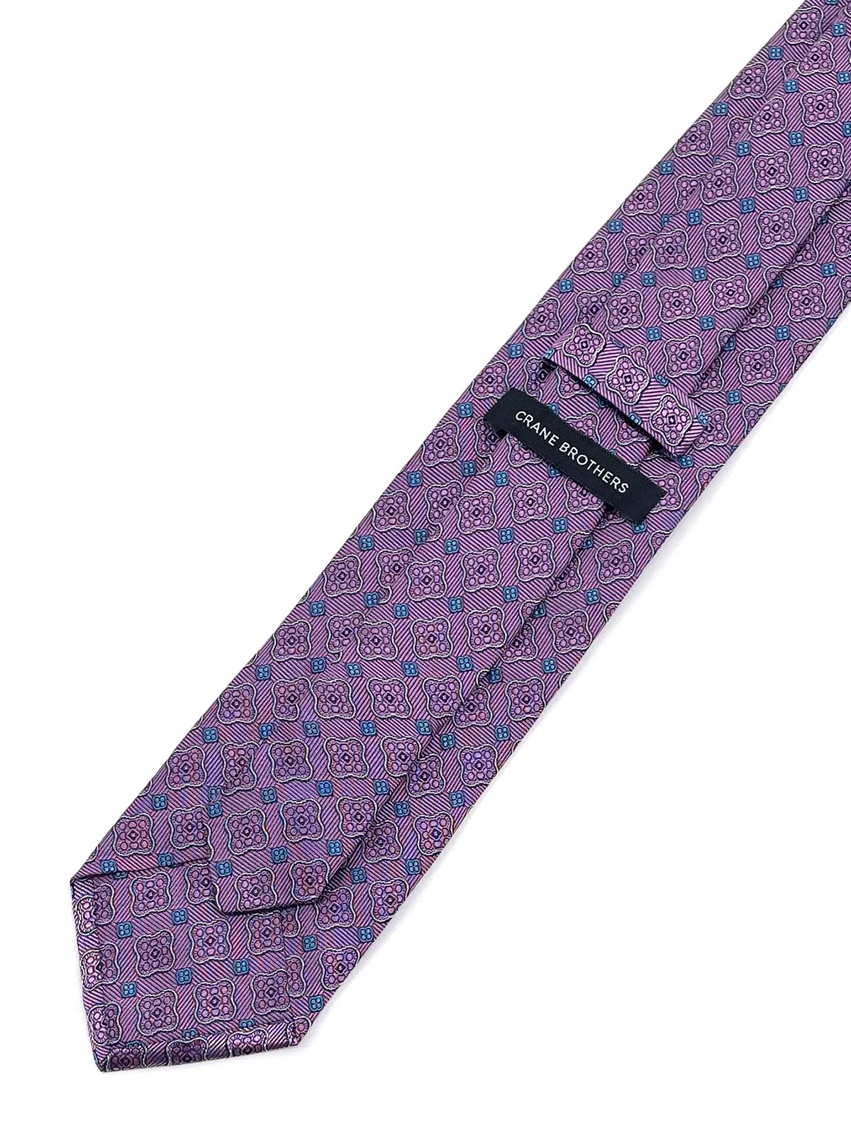 Lavender Motif Tie