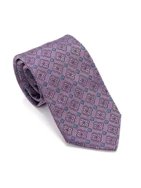 Lavender Motif Tie