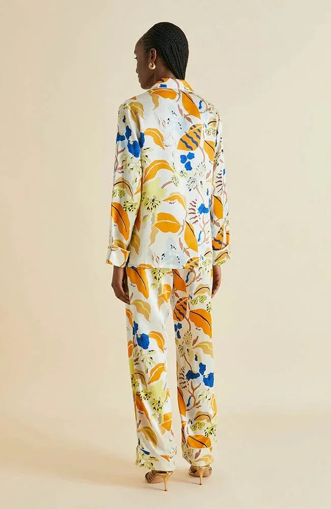 Lila Feliu Silk Pajama Set