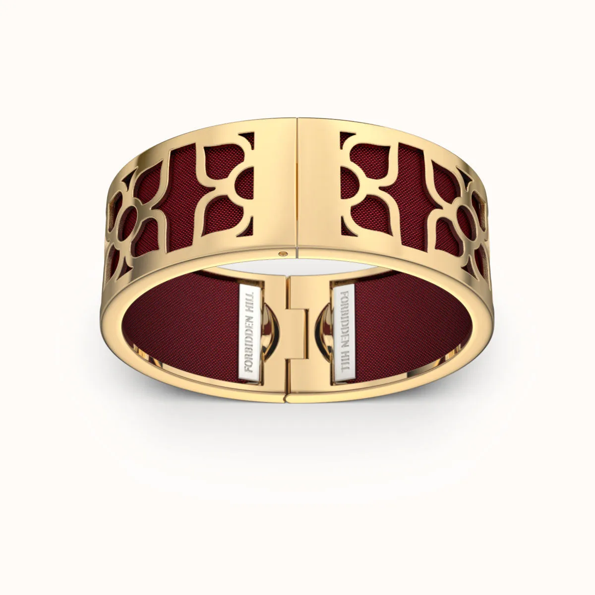 Lotus Bangle - Mangosteen Red