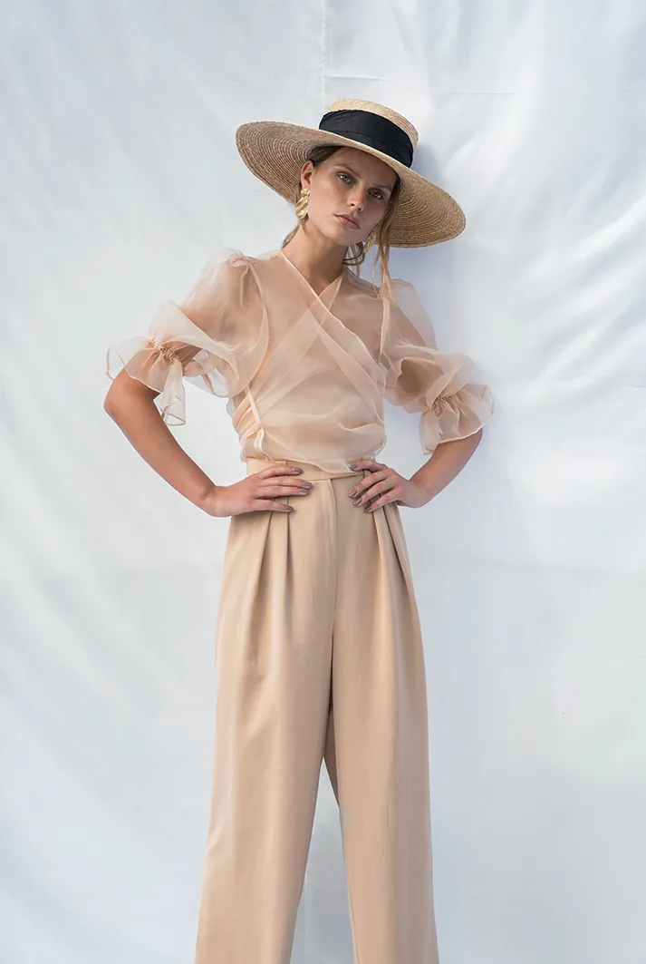 Lotus Pleated Trousers