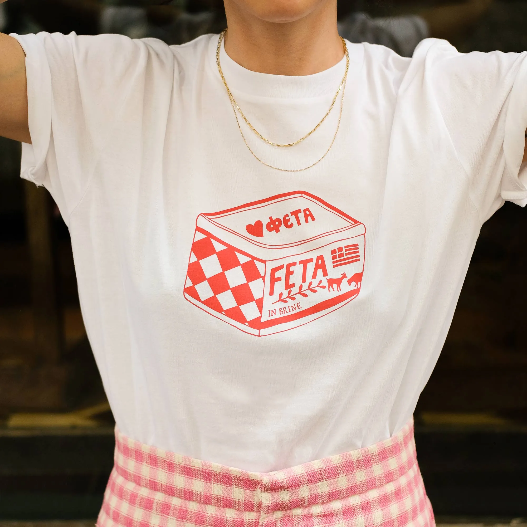 Love Feta - White T-Shirt - Unisex