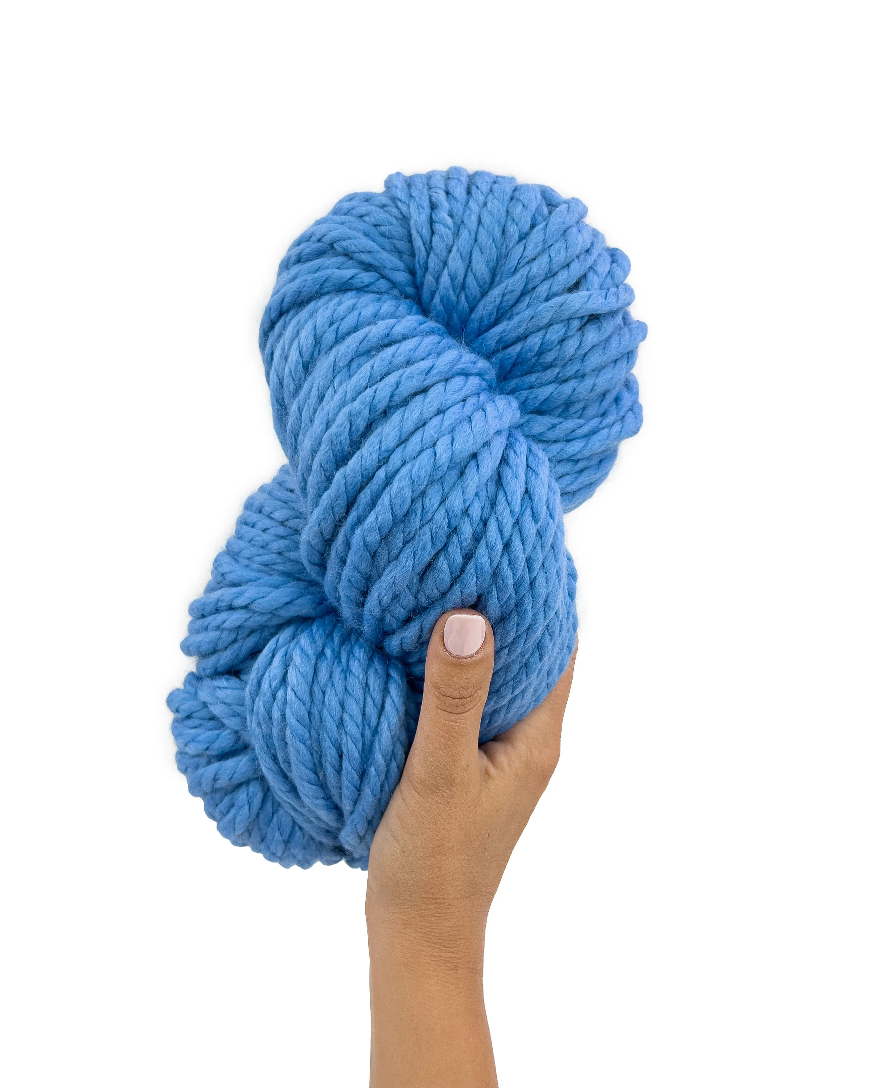 MUMS SILK-FLOW WOOL AEGEAN BLUE